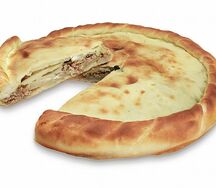 Пирог русский с картофелем и фаршем