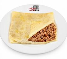 Блин гурьевский с мясом