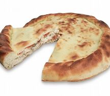 Пирог Русский с курицей и грибами