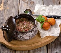Лобио из фасоли по-кахетински