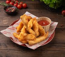 Стрипсы с соусом