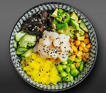 Rice bowl с гребешком