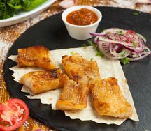 Шашлык из бараньего курдюка