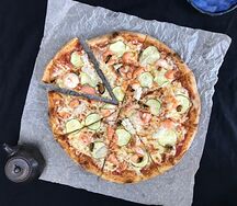 Пицца Море и горы томатная