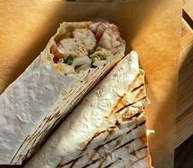 Люля в лаваше с курицей