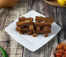 Гренки чесночные