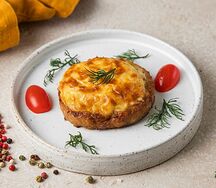Куриные котлеты под сыром
