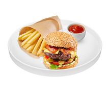 Японский мини-бургер