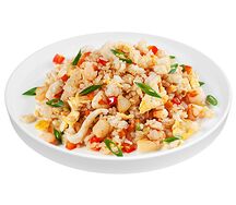 Тяхан с морепродуктами