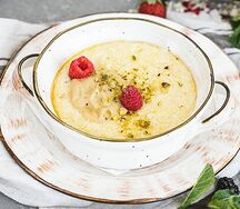 Каша пшенная с яблочным сидром