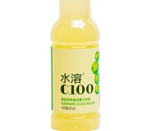 Напиток С 100 со вкусом цедры зеленого мандаина Nongfu spring
