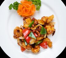 Креветки Гунбао
