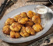Мятый картофель