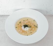 Суп Консоме с курицей