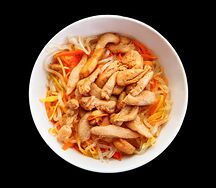 Вок Рисовая лапша с курицей