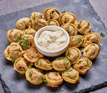 Пельмешки жареные