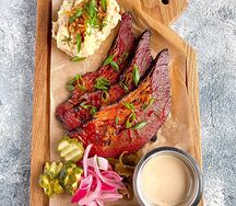 Тот самый Брискет BBQ с картофельным салатом