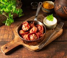 Розовые манты Карло