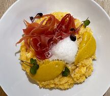 Каша кукурузная с пармой