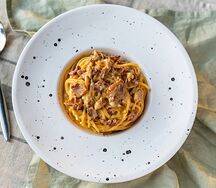 Фетучини Карбонара