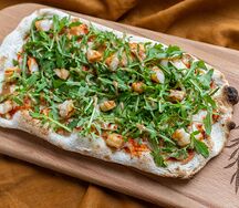 Пицца Креветки и руккола Рим