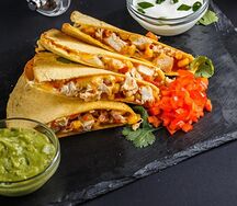 Кесадилья с курицей
