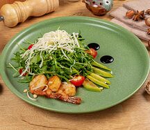 Салат Руккола с креветками