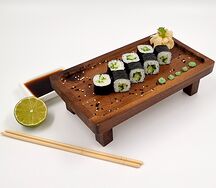 Мини-ролл с огурцом