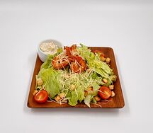 Салат Цезарь с креветками