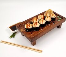 Запеченный сливочный с крабом