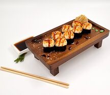 Запеченный сливочный с креветкой