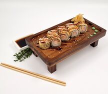 Горячий мини ролл креветка