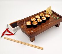 Запеченный Мини ролл с крабом