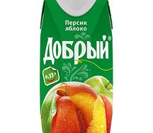 Сок Добрый персик-яблоко