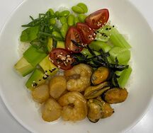 Поке с морепродуктами