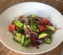 Салат овощной по-деревенски