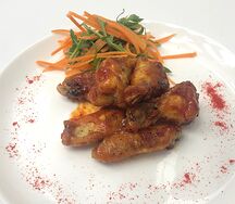 Куриные крылышки жареные на сковороде