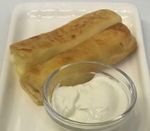 Блинчики с творогом