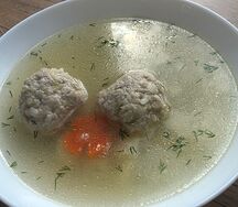 Суп с ёжиками