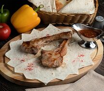 Шашлык из корейки телятины