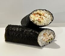 Онигири с крабом