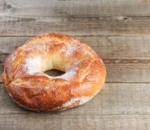 Калач с гречишным медом и картофельными хлопьями