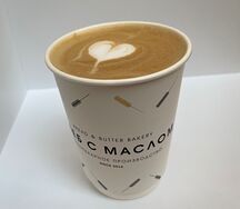 Флэт уайт на овсянке