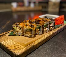 Ролл Лосось терияки