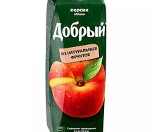 Сок Добрый Яблоко-персик