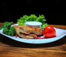 Блинчики с мясом 2 шт