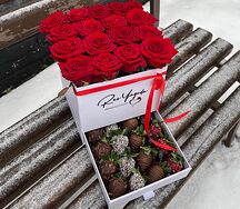 Шкатулка Темный шоколад 17