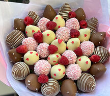 Букет Для тебя с малиной