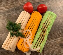 Шаурма Вегетарианская с картофелем и сыром