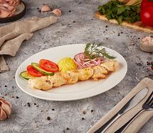 Шашлык с курицей